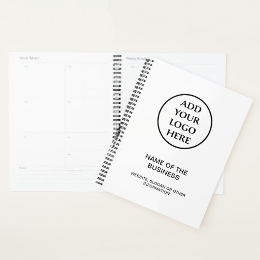 Professionele zakelijke onderneming Uw Logo Planner (Display)