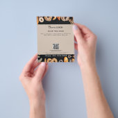 Professionele Zakelijke Promotie 2 Foto Beige Flyer (Hand)