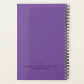 Professionele zakelijke pruim planner (Achterkant)