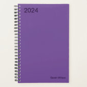 Professionele zakelijke pruim planner (Voorkant)