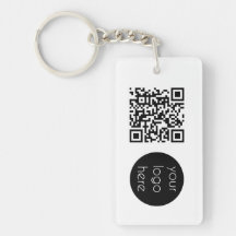 Professionele zakelijke QR-code wit