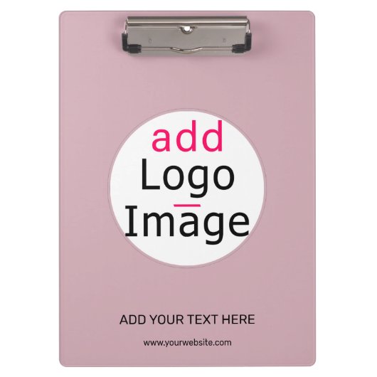 Professionele  zakelijke Roos Hue Klembord (Voorkant)