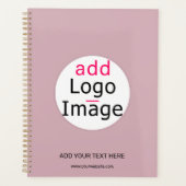 Professionele  zakelijke Roos Hue Planner (Voorkant)