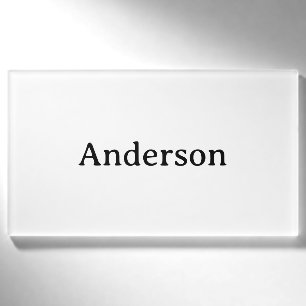 Professionele zaken 3.5" x 2" naambadge