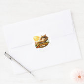 Professionele Zonnestraal Tester Kat Sticker (Envelop)