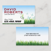 Professionele zorg en landschapsontwerp visitekaartje (Voorkant / Achterkant)