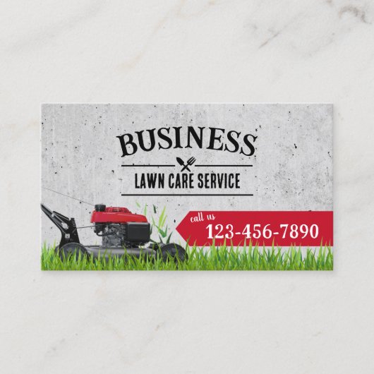 Professionele zorg en landschapsontwerp visitekaartje (Voorkant)