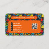 Professionele zorgverlener (kinderarts) visitekaartje (Achterkant)