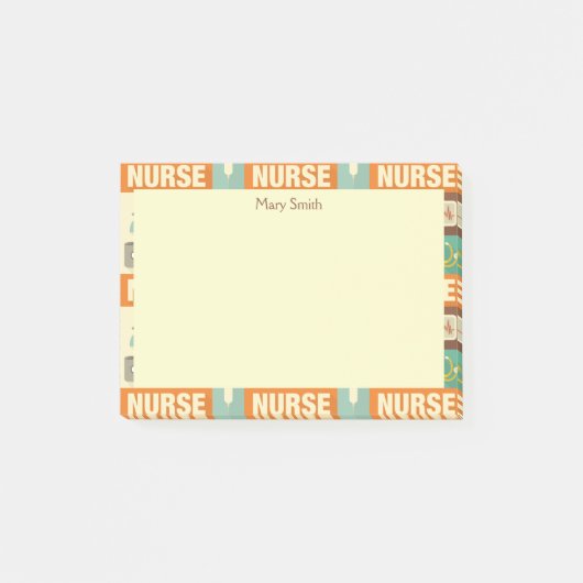 Professionele zuster・Aangepast Post-it® Notes (Voorkant)