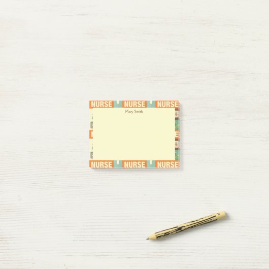 Professionele zuster・Aangepast Post-it® Notes (Op bureau)