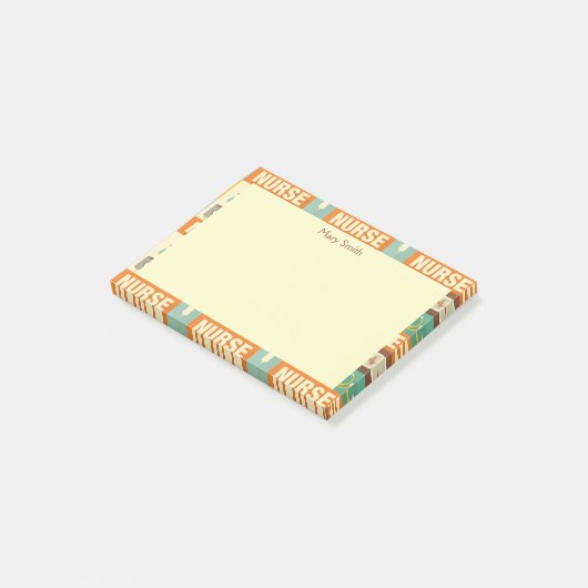 Professionele zuster・Aangepast Post-it® Notes (Schuin)