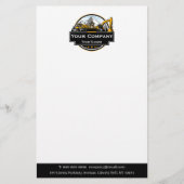 Professionele Zware Bouwmaterialen Constructie Maa Briefpapier (Voorkant)