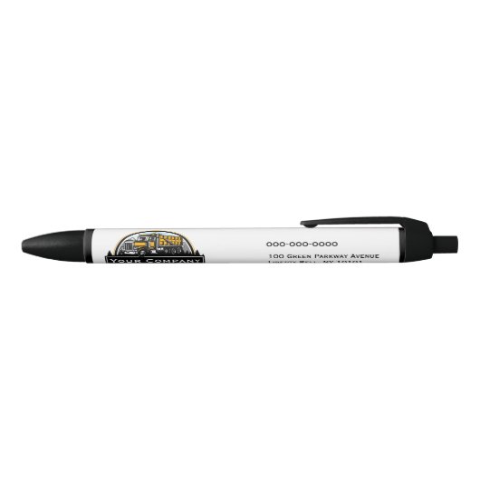 Professionele Zware Bouwmaterialen Constructie Maa Zwarte Inkt Pen (Bovenkant)