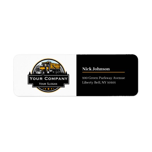 Professionele Zware Bouwmaterialen Constructiebedr Etiket (Voorkant)