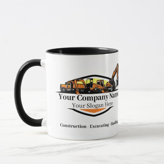 Professionele Zware Bouwuitrusting Constructiebedr Mok (Links)