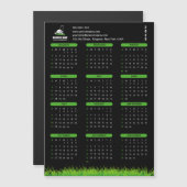 Professionele Zwart Groen Lawn Care & Landscaping (Voorkant / Achterkant)