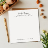 Professionele zwart-witgebruikers notitieblok