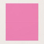 Professionele zwarte en Roze handtekening 6 Foto's Visitekaartje (Binnenkant ongevouwen)