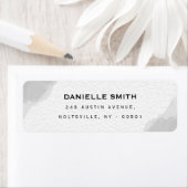 Professionele zwarte en witte Waterverf Etiket (Insitu)