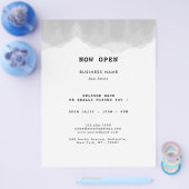 Professionele zwarte en witte Waterverf Flyer (Enkel)