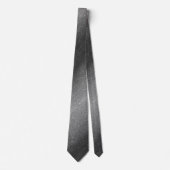Professionele zwarte glitter ombre Sparkle Groom Stropdas (Voorkant)