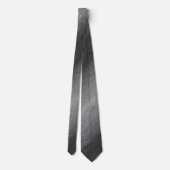Professionele zwarte glitter ombre Sparkle Groom Stropdas (Achterkant)