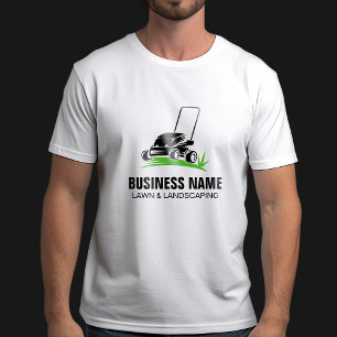 Professionele Zwarte Groene Tuinverzorging & Lands T-shirt