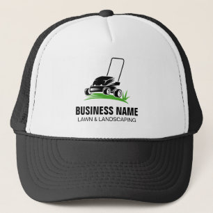 Professionele Zwarte Groene Verzorging & Landschap Trucker Pet