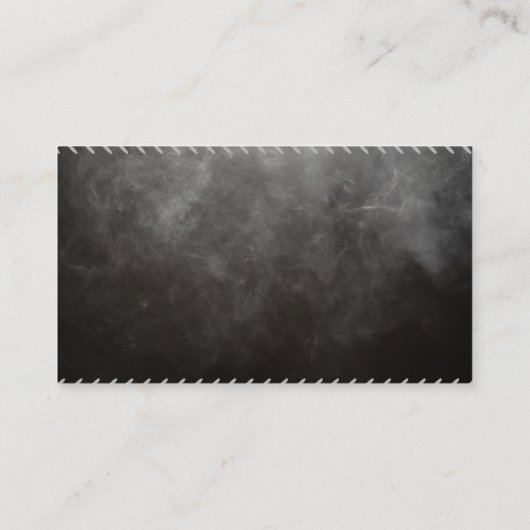 Professionele zwarte lassen Visitekaartjes (Achterkant)
