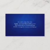 Professionele zwembadreiniging visitekaartje (Achterkant)