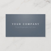 Professionelle Business Visitenkarten grey / grau Visitekaartje (Voorkant)