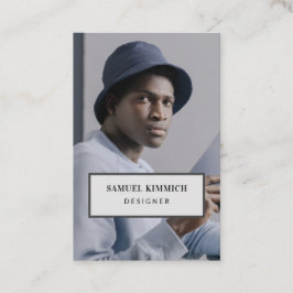 Professionelle Foto Visitenkarte Visitekaartje