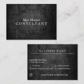 Professionelle Visitenkarte Selbst Gestalten Visitekaartje (Voorkant / Achterkant)