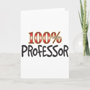 Professor 100 % kaart