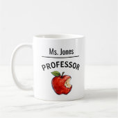 PROFESSOR Apple Aangepaste naam Koffiemok (Links)