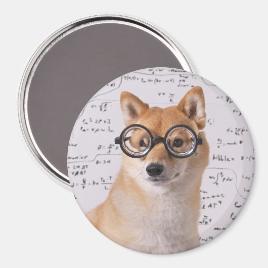 Professor Barkley 2¼ inch ronde magneet (Voorkant / Achterkant)