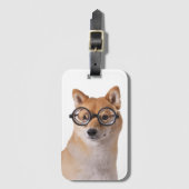 Professor Barkley - Bagagelabel met kaartsleuf (Voorkant (verticaal))