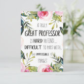 Professor Bedankings Cadeau Waardering Kantoor Dec (Staand voorkant)