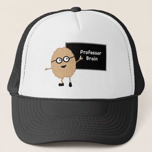 Professor Brain Trucker Pet (Voorkant)