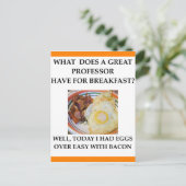 PROFESSOR BRIEFKAART (Staand voorkant)