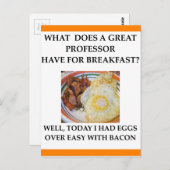 PROFESSOR BRIEFKAART (Voorkant / Achterkant)