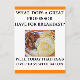 PROFESSOR BRIEFKAART