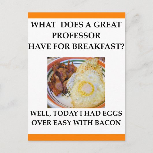 PROFESSOR BRIEFKAART (Voorkant)