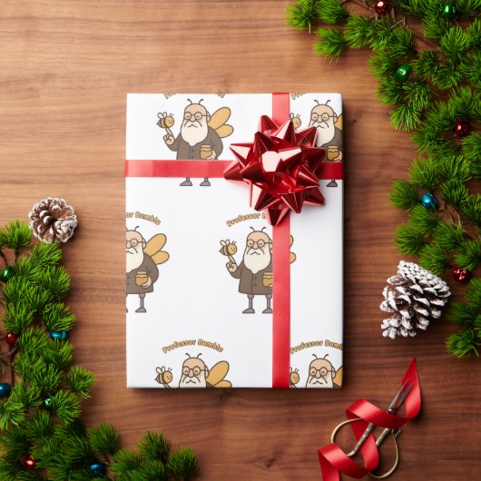 Professor Bumble-cadeaupapier Cadeaupapier (Feestdagen Geschenken)