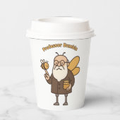 Professor Bumble Feestbekers Papieren Bekers (Achterkant)