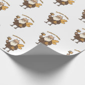 Professor Bumble Gift Wrap Cadeaupapier (Hoek)