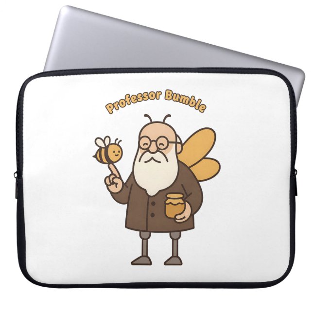Professor Bumble Laptop Sleeve (Voorkant)