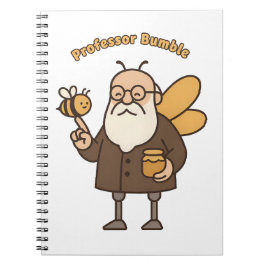 Professor Bumble Notebook Notitieboek