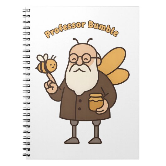 Professor Bumble Notebook Notitieboek (Voorkant)