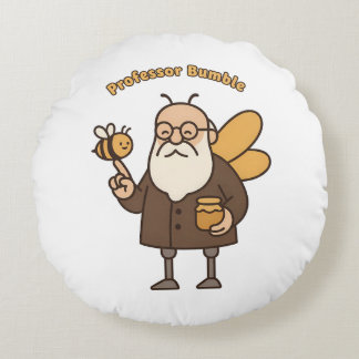 Professor Bumble Ronde Kussen